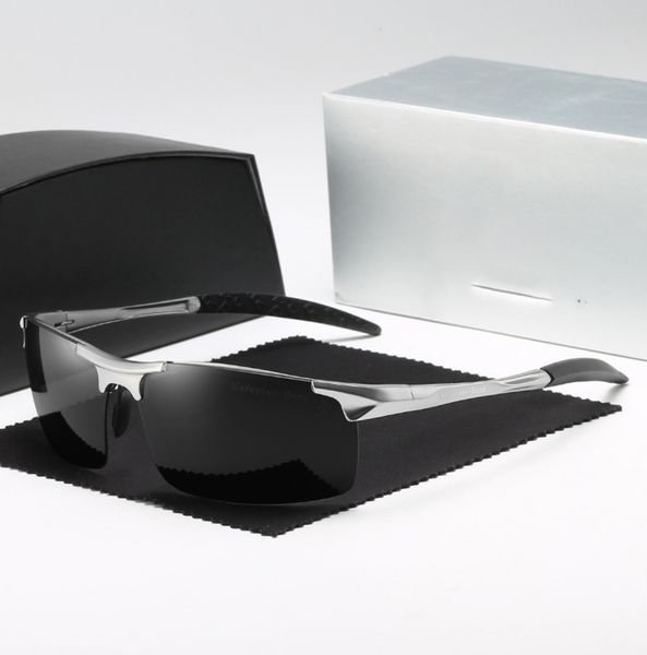 fashionable polarized male female outdoor riding aviation half-frame sunglasses driving fishing beach street shooting 5 colors with box, White;black
fashionable polarized male female outdoor riding aviation half-frame sunglasses driving fishing beach street shooting 5 colors with box, White;black