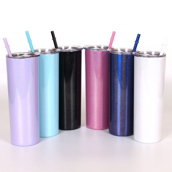 20oz sublimation glitter skinny tumbler stainless steel rainbow vacuum insulated drinking cup coffee mug with lid yhf
20oz sublimation glitter skinny tumbler stainless steel rainbow vacuum insulated drinking cup coffee mug with lid yhf