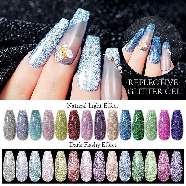 nail gel mtssii reflective glitter polish 6ml sparkling auroras laser art varnish semi permanent base coat, Red;pink
nail gel mtssii reflective glitter polish 6ml sparkling auroras laser art varnish semi permanent base coat, Red;pink