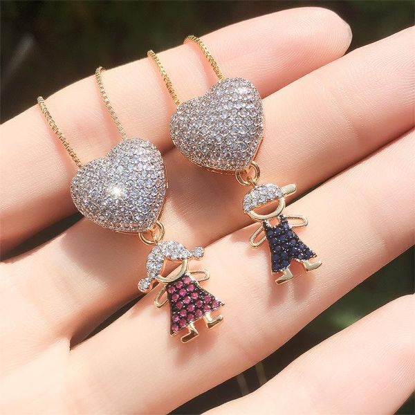 pendant necklaces luxury cute gold boy girls necklace hip hop iced out couple rhinestone chain men women jewelry accessories, Silver
pendant necklaces luxury cute gold boy girls necklace hip hop iced out couple rhinestone chain men women jewelry accessories, Silver