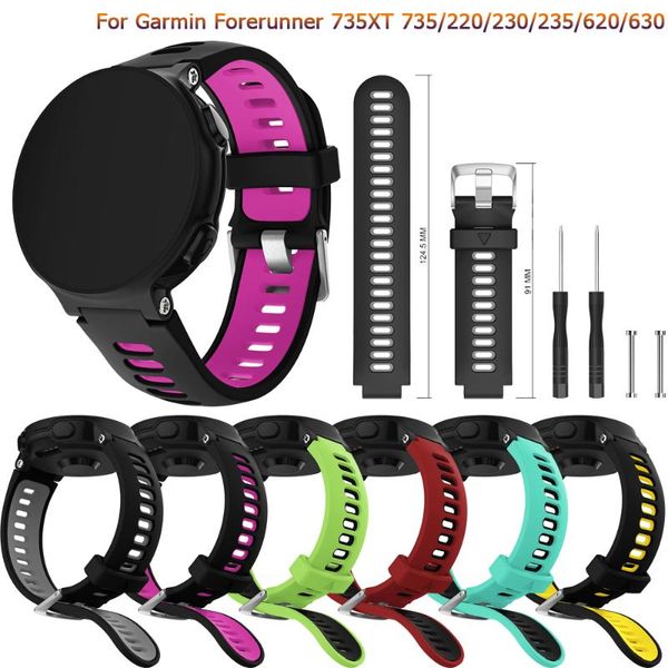 watch bands for garmin forerunner735xt fashion soft silicone watchband forerunner 735 replacement wrist band bracelet strap, Black;brown
watch bands for garmin forerunner735xt fashion soft silicone watchband forerunner 735 replacement wrist band bracelet strap, Black;brown