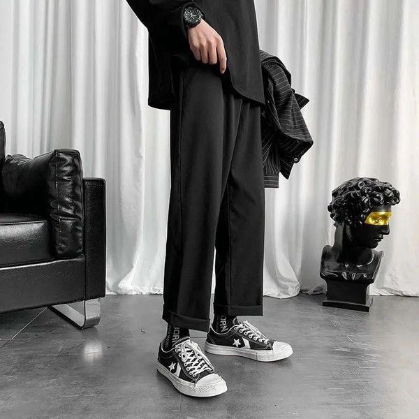men's pants high street mens cargo loose straight casual bandage pocket hip hop sweat trousers tactical harajuku techwear, Black
men's pants high street mens cargo loose straight casual bandage pocket hip hop sweat trousers tactical harajuku techwear, Black
