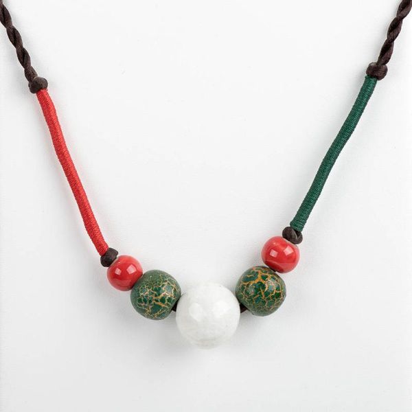 pendant necklaces vymeetiu classic style chain ceramic crack beads bohemia china ancients necklace for women gift #xn051, Silver
pendant necklaces vymeetiu classic style chain ceramic crack beads bohemia china ancients necklace for women gift #xn051, Silver