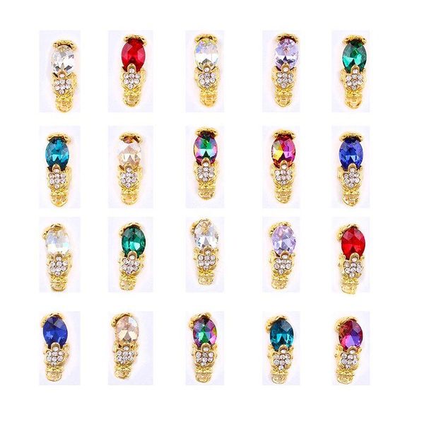 nail art decorations alloy crystal rhinestone 2 color gold diamond jewelry decoration 100pcs, Silver;gold
nail art decorations alloy crystal rhinestone 2 color gold diamond jewelry decoration 100pcs, Silver;gold