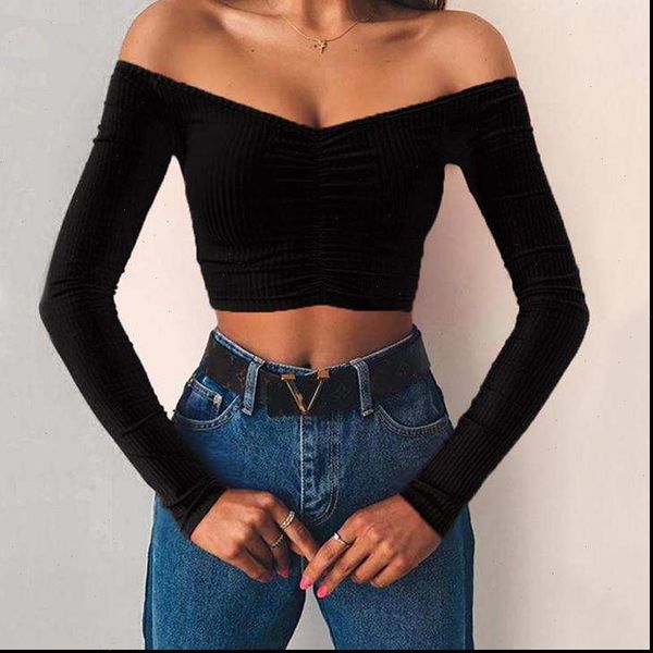 pre autumn womens casual off shoulder v neck draped slim shirt long sleeve solid color blouse, White
pre autumn womens casual off shoulder v neck draped slim shirt long sleeve solid color blouse, White