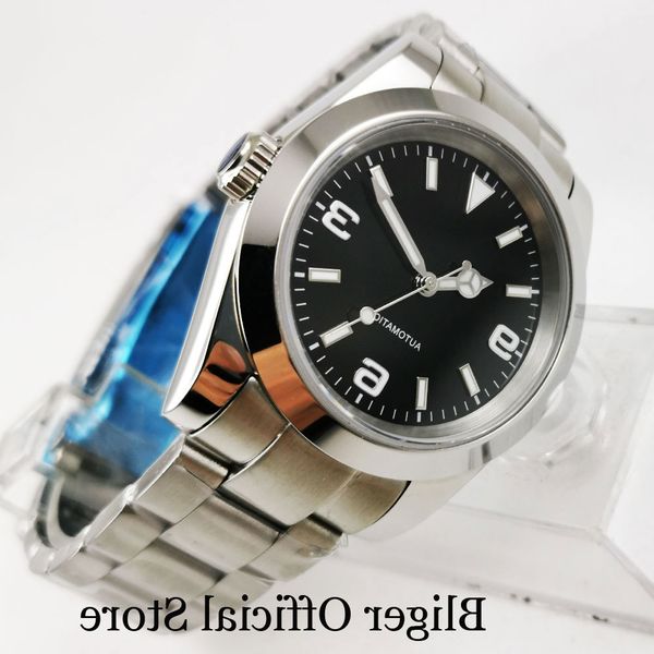 polished self winding men watch bliger no dial miyota movement mental strap 39mm, Slivery;brown
polished self winding men watch bliger no dial miyota movement mental strap 39mm, Slivery;brown