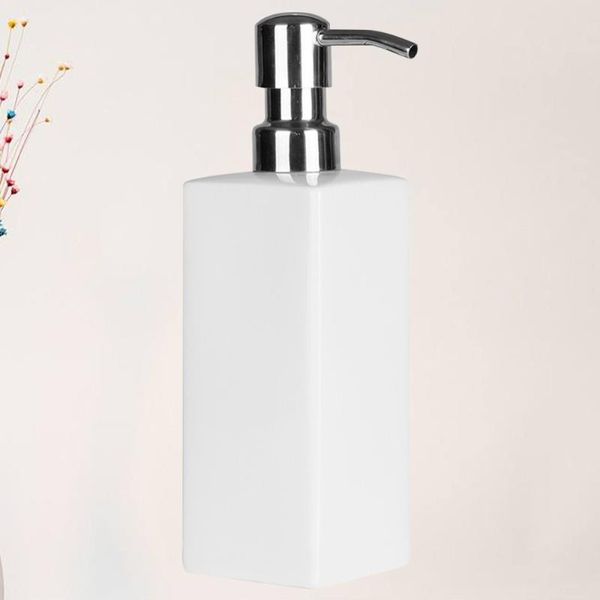 liquid soap dispenser 1pc 400ml ceramic hand sanitizer bottle lotion shampoo subpackaging portable travel press pump
liquid soap dispenser 1pc 400ml ceramic hand sanitizer bottle lotion shampoo subpackaging portable travel press pump