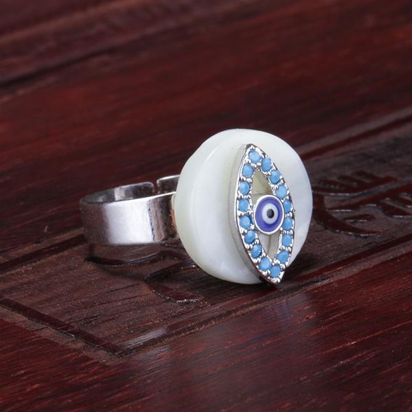 cluster rings mint blue cz paved evil eye protection charm round shell bead silver adjustable for woman hand finger jewelry gift, Golden;silver
cluster rings mint blue cz paved evil eye protection charm round shell bead silver adjustable for woman hand finger jewelry gift, Golden;silver