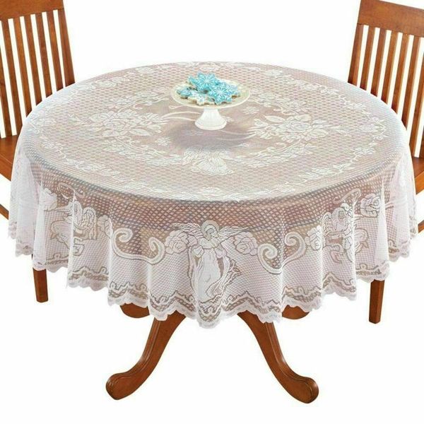 table cloth pastoral round lace wedding party decor translucent cover embroidered tablecloth for home
table cloth pastoral round lace wedding party decor translucent cover embroidered tablecloth for home