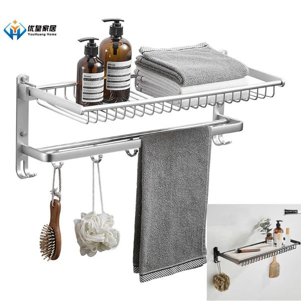 towel racks punch-bathroom accessories space aluminum double-layer storage rack wall-mounted clothes basket with hook holder
towel racks punch-bathroom accessories space aluminum double-layer storage rack wall-mounted clothes basket with hook holder