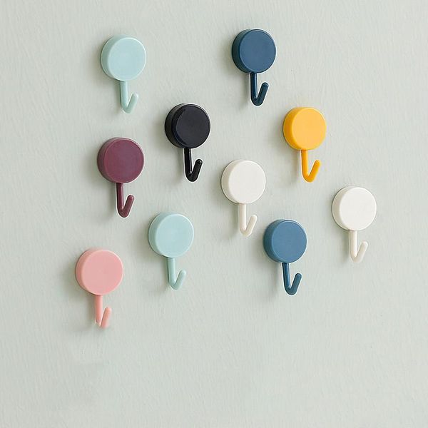 hooks & rails 5pcs cute creative sticker hook punch wall seamless key placement classification
hooks & rails 5pcs cute creative sticker hook punch wall seamless key placement classification