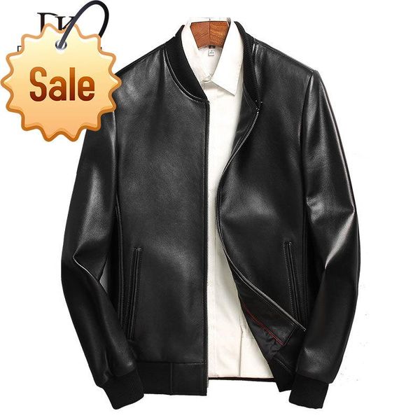 men's leather & faux jacket mens fashion 2021 genuine coats slim/ male clothing sheepskin i6086, Black
men's leather & faux jacket mens fashion 2021 genuine coats slim/ male clothing sheepskin i6086, Black
