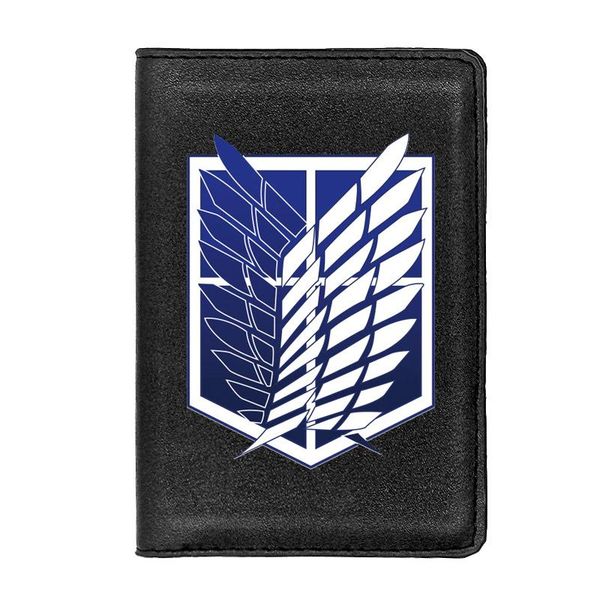 card holders personalized attack on titan printing passport cover holder id case travel leather wallet, Brown;gray
card holders personalized attack on titan printing passport cover holder id case travel leather wallet, Brown;gray