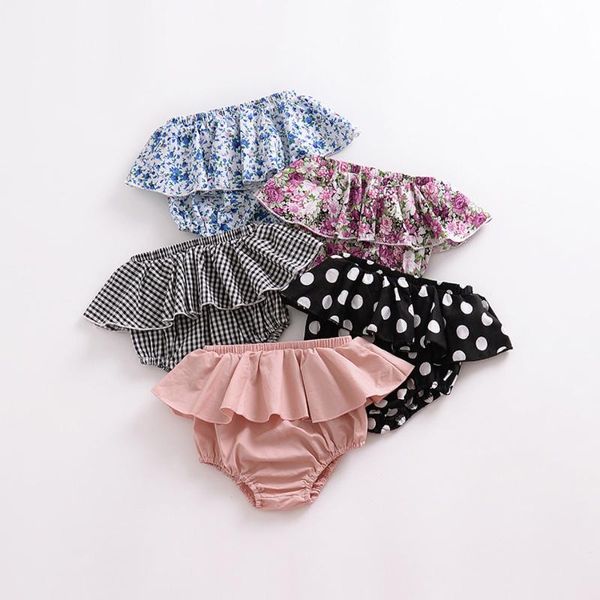 newborn baby shorts infant ruffles girls bloomers clothes toddler kids elastic waist diaper covers children floral plaid pants, Black
newborn baby shorts infant ruffles girls bloomers clothes toddler kids elastic waist diaper covers children floral plaid pants, Black
