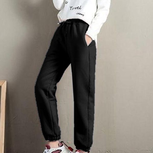 women's pants & capris 45# 2022 winter women gym sweatpants workout fleece trousers solid thick warm female sport running pantalones mu, Black;white
women's pants & capris 45# 2022 winter women gym sweatpants workout fleece trousers solid thick warm female sport running pantalones mu, Black;white