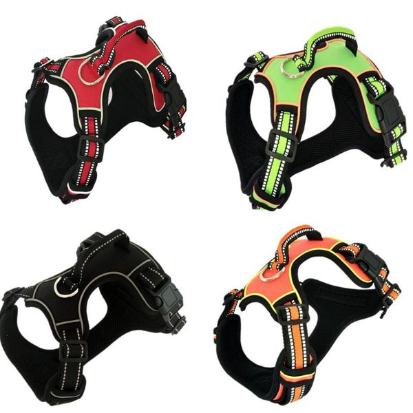 dog collars & leashes oxford cloth pet chest strap high reflective violent rushing prevention harness supplies
dog collars & leashes oxford cloth pet chest strap high reflective violent rushing prevention harness supplies