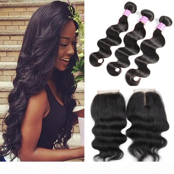 8a body wave virgin brazilian hair bundles with closure unprocessed human hair weaves and middle part part lace closure by bemiss, Black;brown
8a body wave virgin brazilian hair bundles with closure unprocessed human hair weaves and middle part part lace closure by bemiss, Black;brown