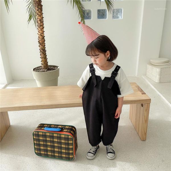 spring autumn girls casual suspender pant baby kids children loose overall trousers1, Blue
spring autumn girls casual suspender pant baby kids children loose overall trousers1, Blue