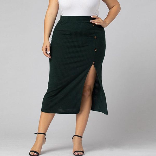 skirts summer spring women casual plus size 3xl 4xl skirt solid color office ladies button high waist mid-calf bodycon, Black
skirts summer spring women casual plus size 3xl 4xl skirt solid color office ladies button high waist mid-calf bodycon, Black