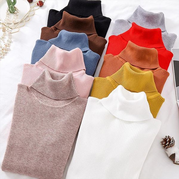 spring autumn women ladies knitted sweater turtleneck stripe pull casual soft jumper girl slim elasticity pullovers clothes, White;black
spring autumn women ladies knitted sweater turtleneck stripe pull casual soft jumper girl slim elasticity pullovers clothes, White;black