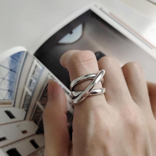 cluster rings mathematical symbol inequality line braided ring 925 sterling silver retro heavy industry open trend cold jewelry, Golden;silver
cluster rings mathematical symbol inequality line braided ring 925 sterling silver retro heavy industry open trend cold jewelry, Golden;silver
