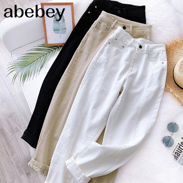 women's pants & capris spring autumn high waist women crop harem trousers solid peg leg casual workwear carrot 2021, Black;white
women's pants & capris spring autumn high waist women crop harem trousers solid peg leg casual workwear carrot 2021, Black;white