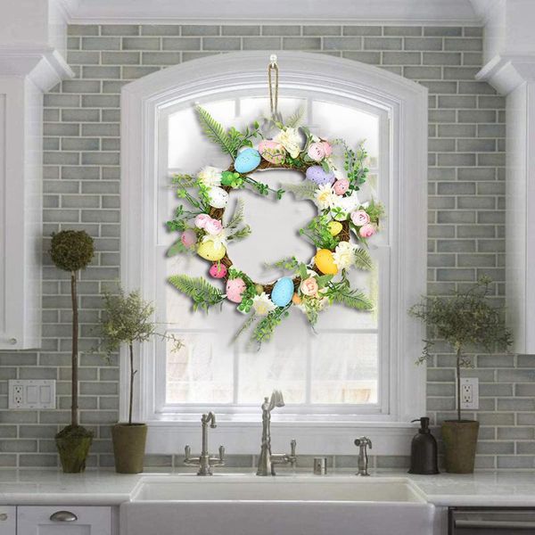 simulation easter eggs wreath wall hanging door hanging wreath decoration dekoracje wielkanocne easter decorations for home
simulation easter eggs wreath wall hanging door hanging wreath decoration dekoracje wielkanocne easter decorations for home