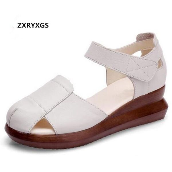 dress shoes light and comfortable round head women summer sandals genuine leather 2021 hollow wedges, Black
dress shoes light and comfortable round head women summer sandals genuine leather 2021 hollow wedges, Black