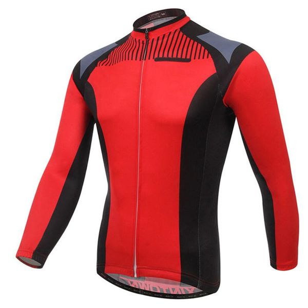 racing jackets women's spring and summer long-sleeved bicycle cycling wear road mountain bike shirt outdoor sports clothing top, Black;red
racing jackets women's spring and summer long-sleeved bicycle cycling wear road mountain bike shirt outdoor sports clothing top, Black;red