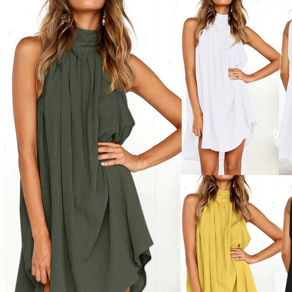 z25 solid dress ruffle women 2021 spring summer new fashion street casual loose beach party o neck mini dress vestidos, Black;gray
z25 solid dress ruffle women 2021 spring summer new fashion street casual loose beach party o neck mini dress vestidos, Black;gray