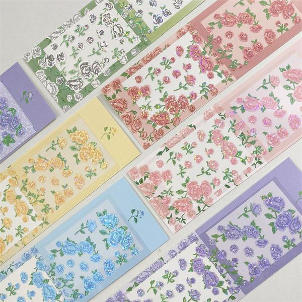 gift wrap 2pcs roses laser stickers hand account card small po scrapbook literary diy craft decoration material
gift wrap 2pcs roses laser stickers hand account card small po scrapbook literary diy craft decoration material