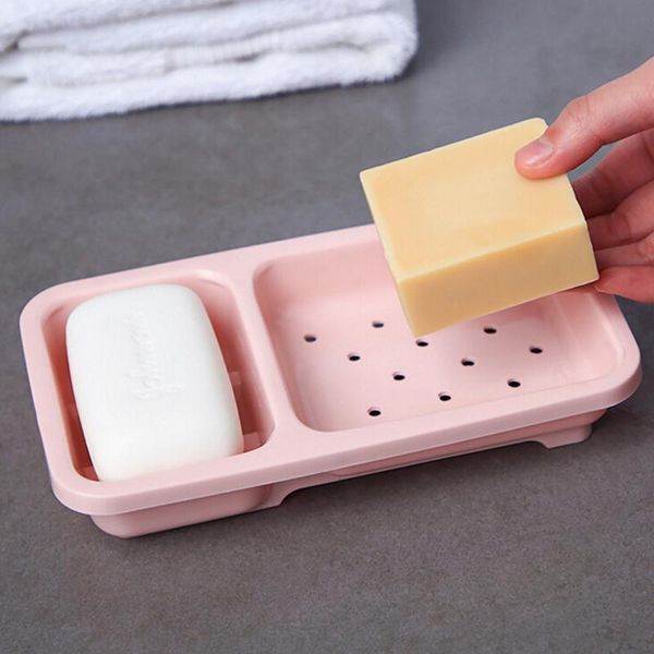 two box drain shelf soap box plastic bathroom waterproof creative soap shelf dish container bathroom accessories
two box drain shelf soap box plastic bathroom waterproof creative soap shelf dish container bathroom accessories