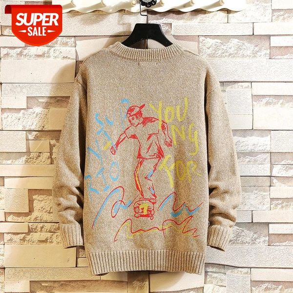2021 new sweaters men's black grey long sleeves autumn winter pullover knitted o-neck plus oversize 5xl #kk5u, White;black
2021 new sweaters men's black grey long sleeves autumn winter pullover knitted o-neck plus oversize 5xl #kk5u, White;black