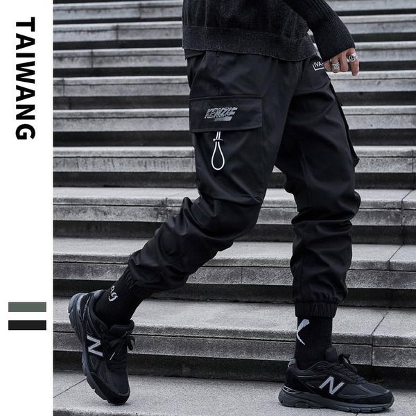 men's pants icclek overalls autumn and winter 2021 high street casual trousers men joggers sweatpants, Black
men's pants icclek overalls autumn and winter 2021 high street casual trousers men joggers sweatpants, Black