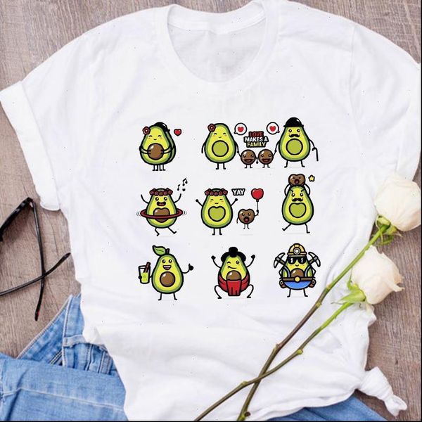 women graphic avocado family sweet cartoon fruit clothes floral lady tees print clothing female t shirt womens t shirt, White
women graphic avocado family sweet cartoon fruit clothes floral lady tees print clothing female t shirt womens t shirt, White