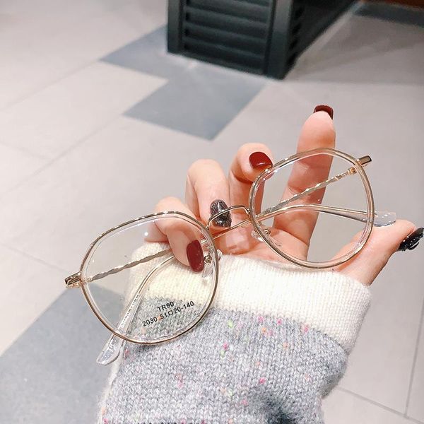 sunglasses -1.0 -1.5 -2.0 -2.5 -3.0 to -6.0 women men fashion round myopia glasses oversized eyeglasses frames students metal clear, White;black
sunglasses -1.0 -1.5 -2.0 -2.5 -3.0 to -6.0 women men fashion round myopia glasses oversized eyeglasses frames students metal clear, White;black