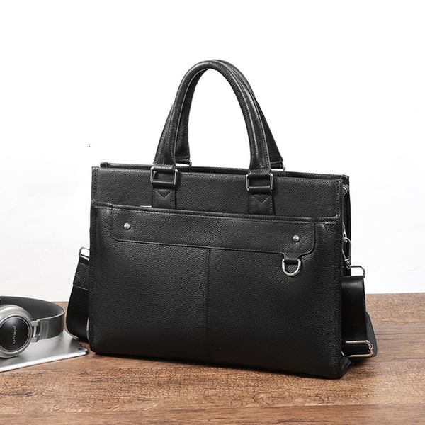 briefcase 2021 classic men's bag leather handbag business multi compartment computer
briefcase 2021 classic men's bag leather handbag business multi compartment computer