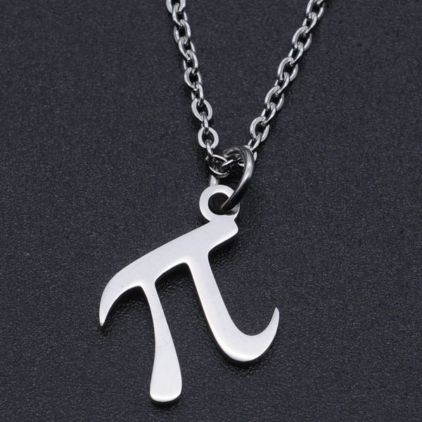 10pcs stainless steel math pai 3.14 symbol number necklace science teacher student geometry initial letter digital pi infinite infinity neck, Silver
10pcs stainless steel math pai 3.14 symbol number necklace science teacher student geometry initial letter digital pi infinite infinity neck, Silver