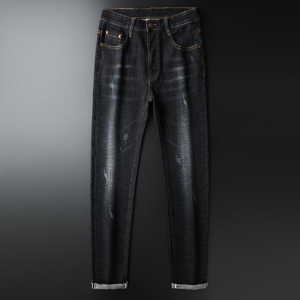 cotton autumn winter men's slim elastic cute bee brands business trousers classic style jeans denim male 8orx, Blue
cotton autumn winter men's slim elastic cute bee brands business trousers classic style jeans denim male 8orx, Blue