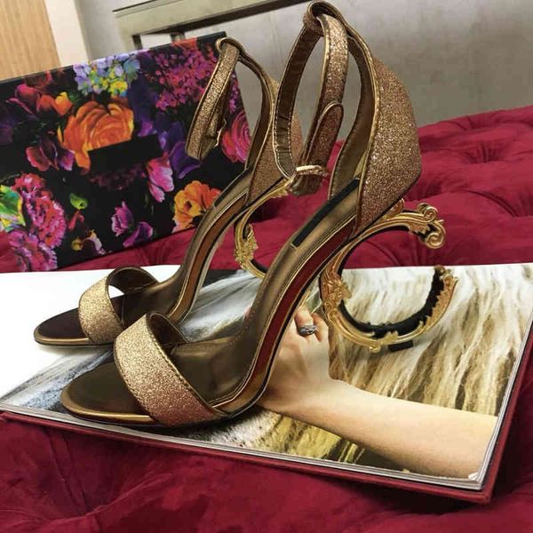 runway sandals high heels for women gold glitter strappy designer sandalias mujer genuine leather sole with shoes box, Black
runway sandals high heels for women gold glitter strappy designer sandalias mujer genuine leather sole with shoes box, Black