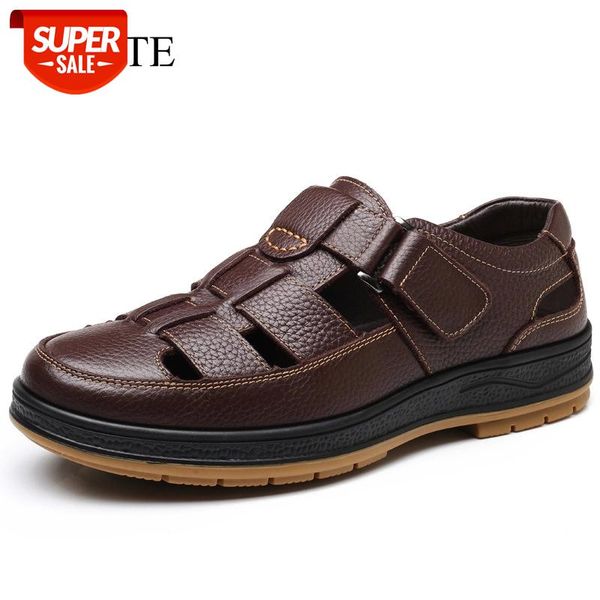 wotte classic sandals men genuine leather sandaliashollow out casual shoes comfortable solid outdoor mens shoes zapatos hombre #nb0o, Black
wotte classic sandals men genuine leather sandaliashollow out casual shoes comfortable solid outdoor mens shoes zapatos hombre #nb0o, Black