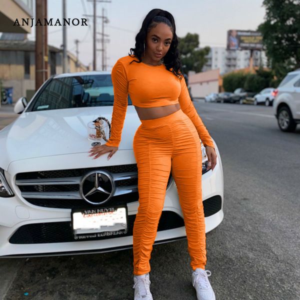 sports tracksuit women 2 piece set ruched stacked leggings pants and long sleeve crop matching sets d52-da48, White
sports tracksuit women 2 piece set ruched stacked leggings pants and long sleeve crop matching sets d52-da48, White