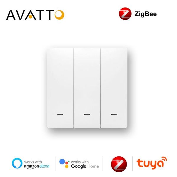 smart home control avatto tuya zigbee switch with / no neutral,smart wireless eu standard 2 ways light switche work alexa, google
smart home control avatto tuya zigbee switch with / no neutral,smart wireless eu standard 2 ways light switche work alexa, google