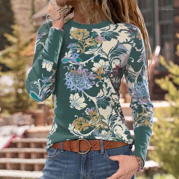 women's blouses & shirts 2021 spring vintage print blouse women elegant o-neck long sleeve slim female fashion casual streetwear blusa, White
women's blouses & shirts 2021 spring vintage print blouse women elegant o-neck long sleeve slim female fashion casual streetwear blusa, White
