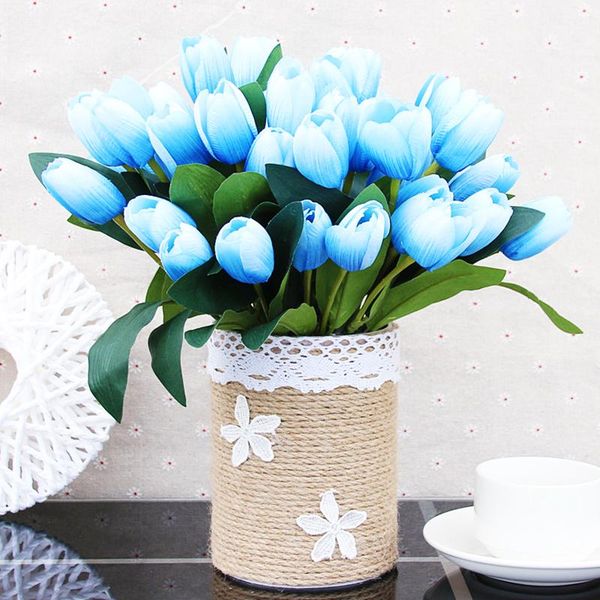 9 heads tulip artificial flower real touch fake flowers tulip bouquet for home wedding decoration party supplies rose blue gift
9 heads tulip artificial flower real touch fake flowers tulip bouquet for home wedding decoration party supplies rose blue gift