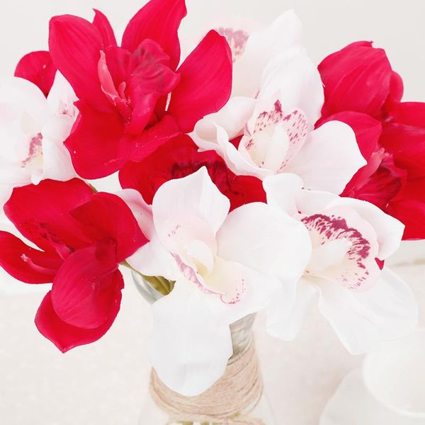 decorative flowers & wreaths 6 heads short shoot table decoration flower diy wedding bride hand home decor artificial orchid 2021
decorative flowers & wreaths 6 heads short shoot table decoration flower diy wedding bride hand home decor artificial orchid 2021