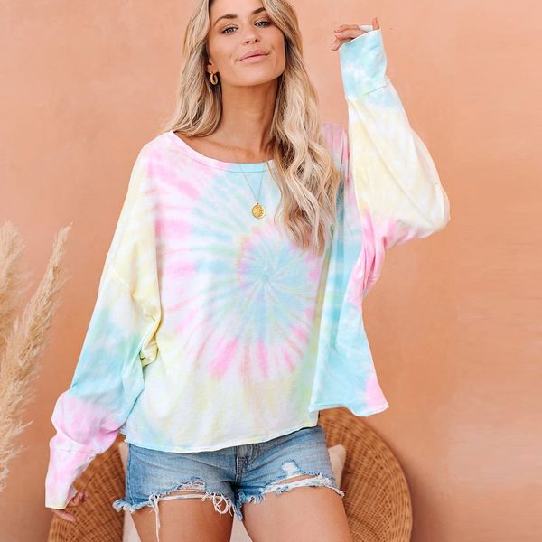 2021 new autumn winter tie-dyed ladies long sleeve pullover sweatshirt women casual tie dye o-neck nlqr, Black
2021 new autumn winter tie-dyed ladies long sleeve pullover sweatshirt women casual tie dye o-neck nlqr, Black