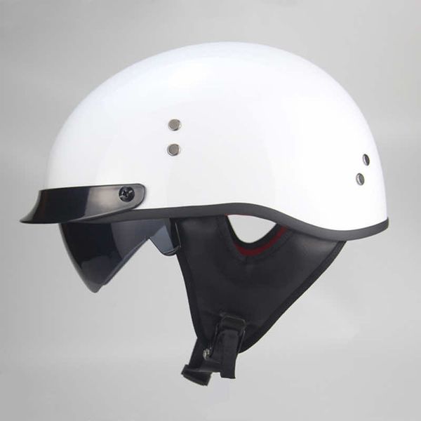 motorcycle cycling helmet 1/2 shell e-scooter headgear with inner wind glass and removal neck curtain tk08
motorcycle cycling helmet 1/2 shell e-scooter headgear with inner wind glass and removal neck curtain tk08