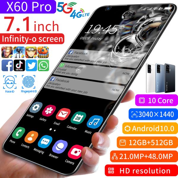 samrt phone x60 pro mtk6580 real 6core 6.8inch smartphone 3g 4g hd full screen 1gb+8gb(show 12gb+512gb) 5mp +8mp mobile phone 3000mah androi
samrt phone x60 pro mtk6580 real 6core 6.8inch smartphone 3g 4g hd full screen 1gb+8gb(show 12gb+512gb) 5mp +8mp mobile phone 3000mah androi