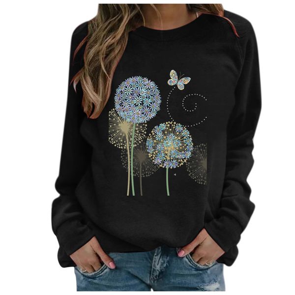 sale40.# on casual long mouw horse flower prints o-neck shirt t-shirts trui women's football clothing, White
sale40.# on casual long mouw horse flower prints o-neck shirt t-shirts trui women's football clothing, White